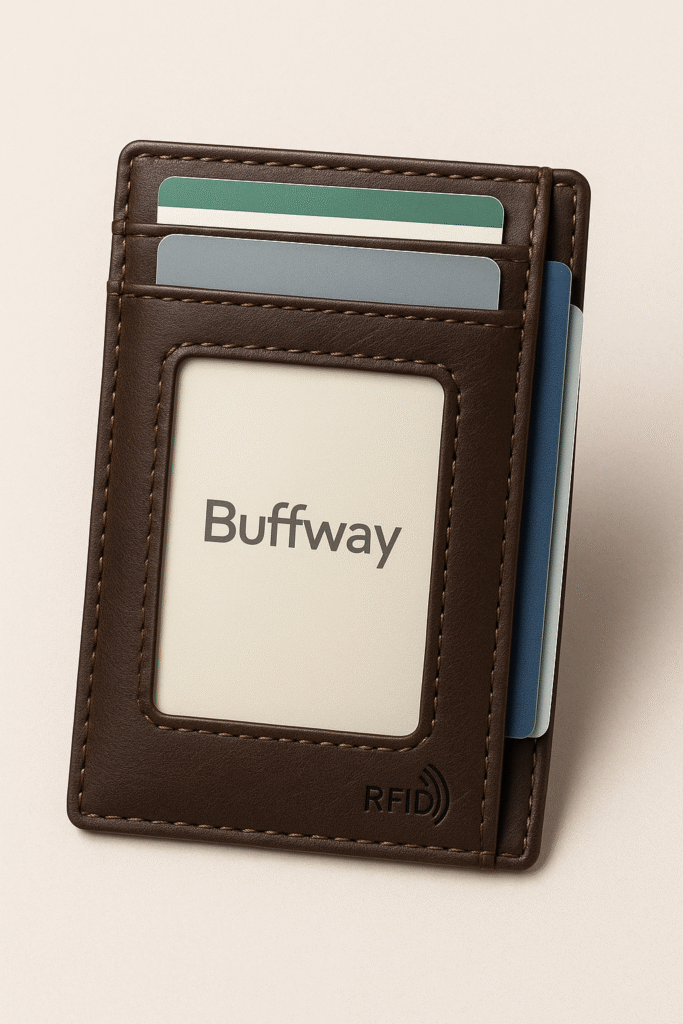 Buffway Slim RFID Wallet